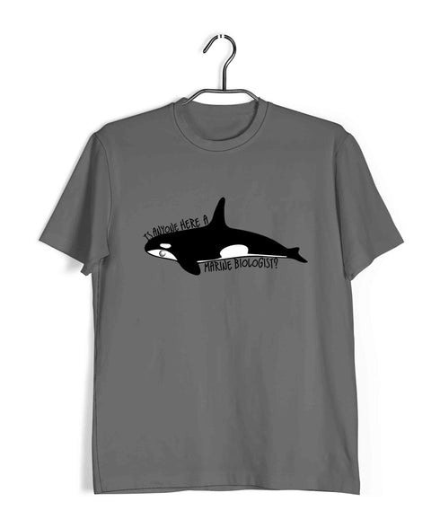 4 GEORGE COSTANZA Marine Biologist TV Series Casual Graphic Printed T-Shirt for Men